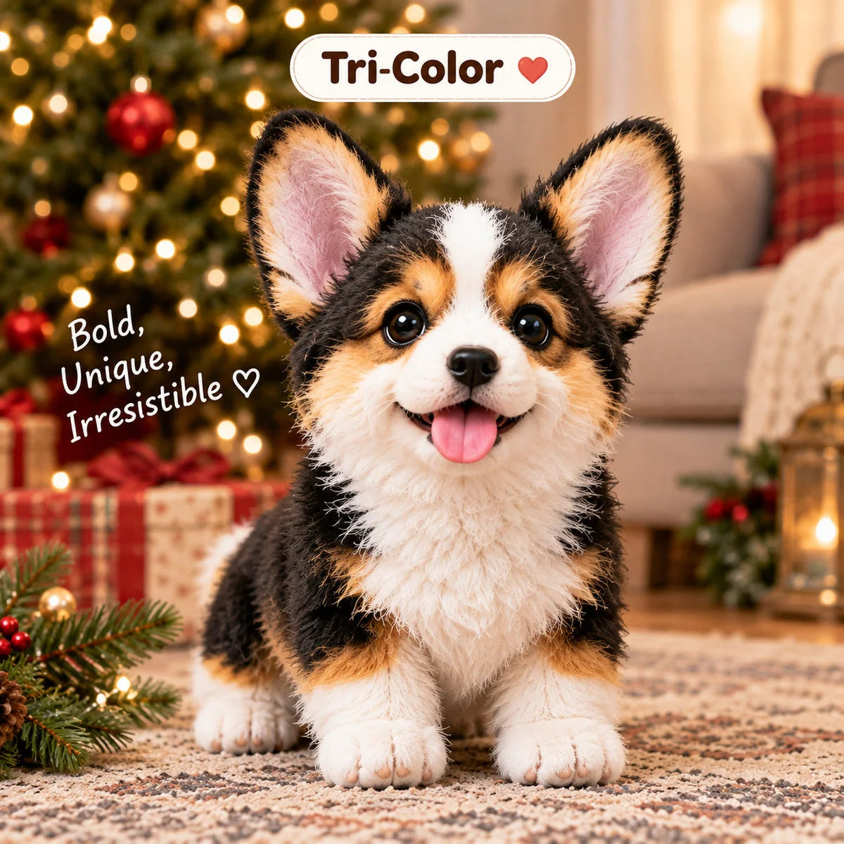 Corgi puppy inspired robot design