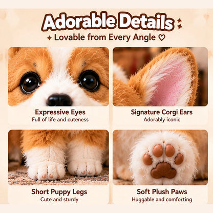 🎄 50% OFF –🐶 Corgi Buddy™ – Realistic Robot Corgi Puppy