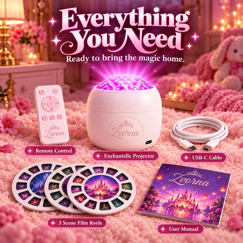 🏰✨Magical Room Projector – Turn Any Room Into a Dreamy Fantasy World🌌