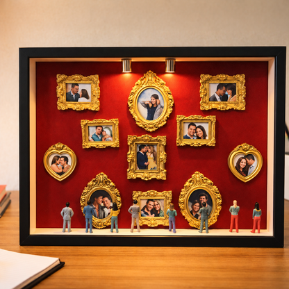 ✨DIY Mini Museum Silhouette Box – Celebrate Your Unique Memories in Style 💖