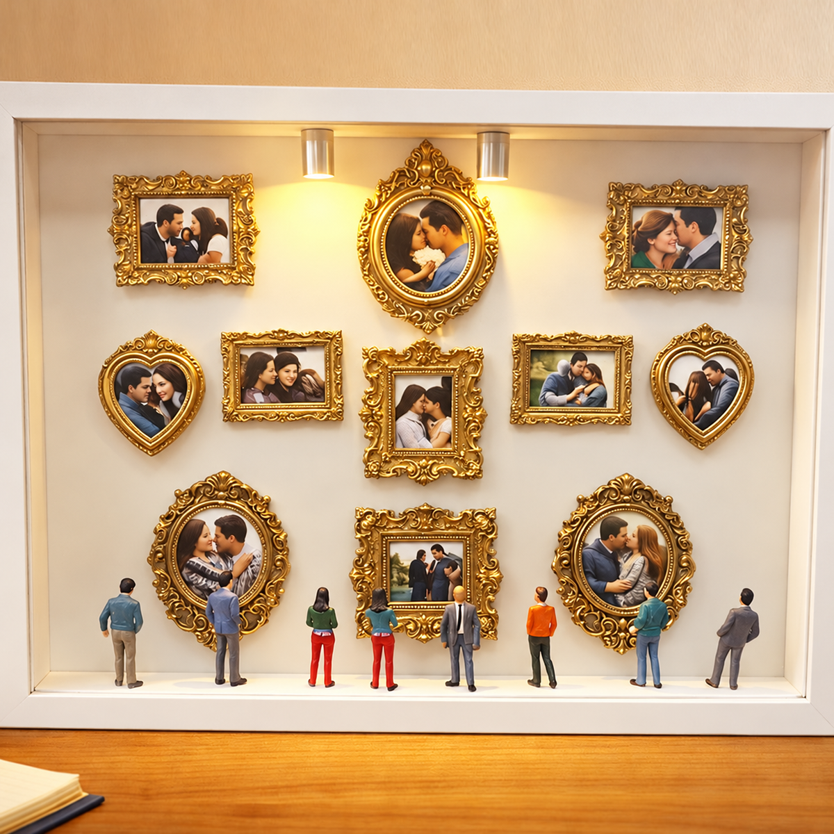 ✨DIY Mini Museum Silhouette Box – Celebrate Your Unique Memories in Style 💖