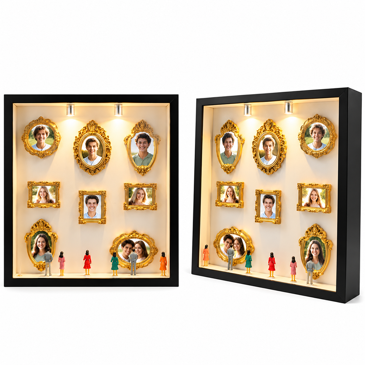 ✨DIY Mini Museum Silhouette Box – Celebrate Your Unique Memories in Style 💖