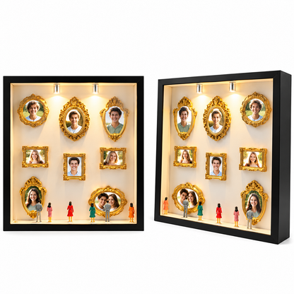 ✨DIY Mini Museum Silhouette Box – Celebrate Your Unique Memories in Style 💖