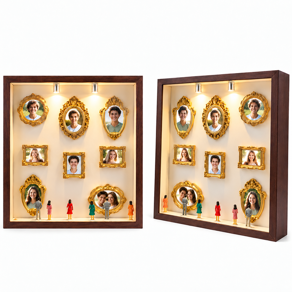 ✨DIY Mini Museum Silhouette Box – Celebrate Your Unique Memories in Style 💖