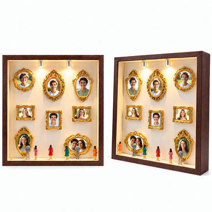 ✨DIY Mini Museum Silhouette Box – Celebrate Your Unique Memories in Style 💖