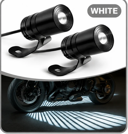 🏍️ Dual Motorcycle Laser Projector Lights!!!