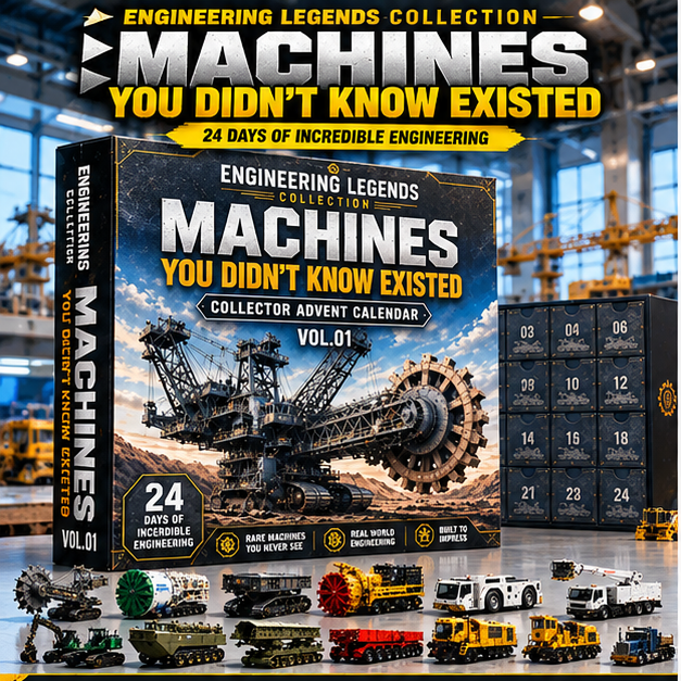 ⚙️ 24 Days of Engineering Legends – Rare Machines Advent Calendar 2026
