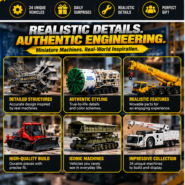 ⚙️ 24 Days of Engineering Legends – Rare Machines Advent Calendar 2026