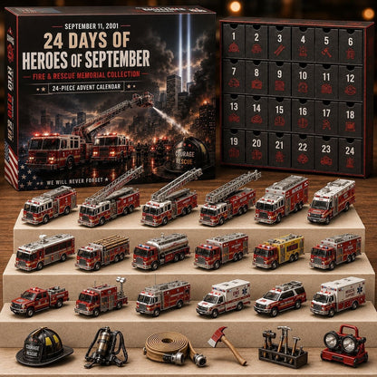 🚒 24 Days of Heroes – Fire & Rescue Memorial Collector Calendar