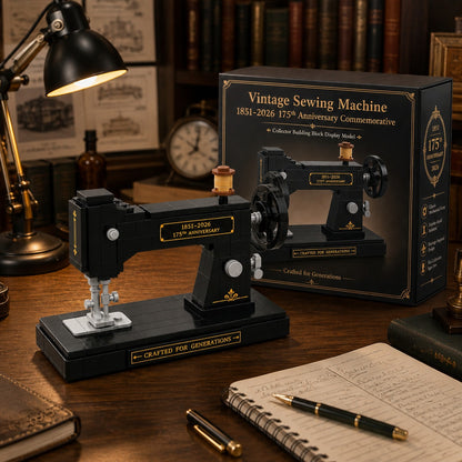 🧵Sewing Machine Brick Building Set 175th Anniversary Collector Edition
