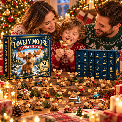 Lovely Moose Advent Calendar 🎄 24 Days of Adorable Woodland Surprises