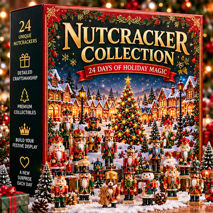 🎄 Nutcracker Collection – 24 Days of Christmas Magic Advent Calendar 🎁 | Mini Nutcracker Soldier Collectibles