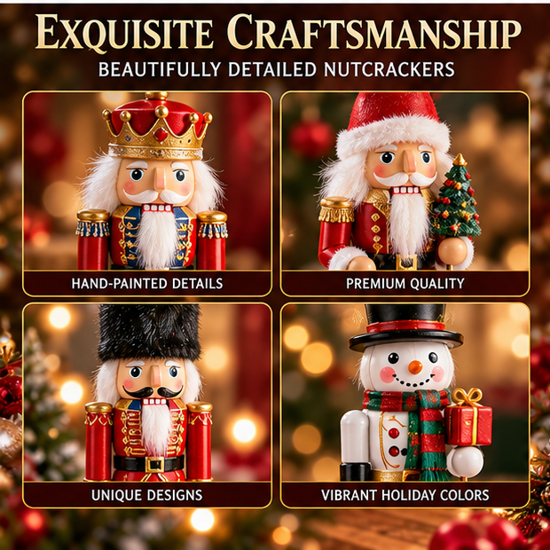 🎄 Nutcracker Collection – 24 Days of Christmas Magic Advent Calendar 🎁 | Mini Nutcracker Soldier Collectibles