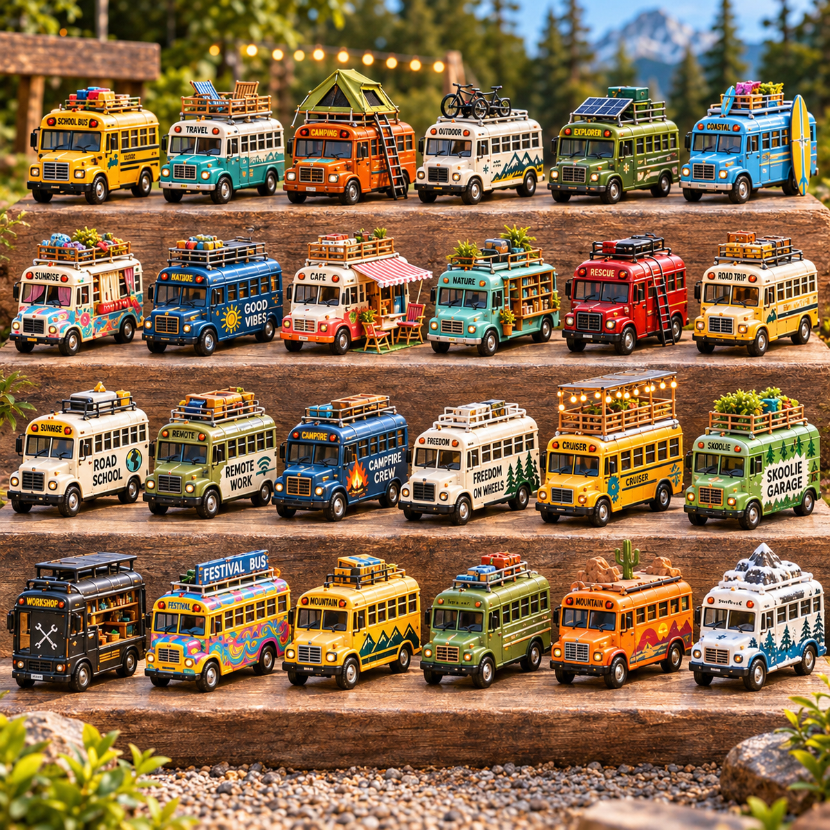 🚌🎄Skoolie Conversion 24 Days Festive Countdown Advent Calendar 2026