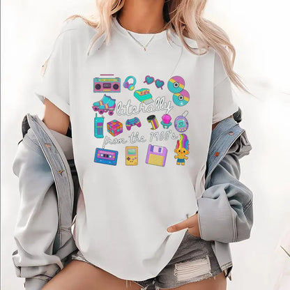 Literally From The 1900s Shirt Funny Retro 90s Tee
