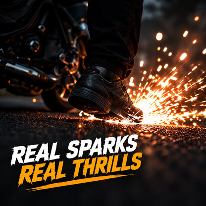 🔥 RoadFlare™ Motorcycle Spark Sliders-Turn Every Touchdown Into a Show.