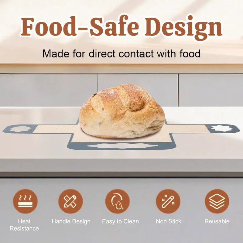 🥐Cross‑Shape Food‑Safe Baking Liner, Simple Clean‑Up Alternative To Disposable Parchment Paper