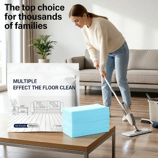 🔥2026 New Upgrade &Hot Sale 🔥PieceMulti-Effect Floor Cleaning Sheets