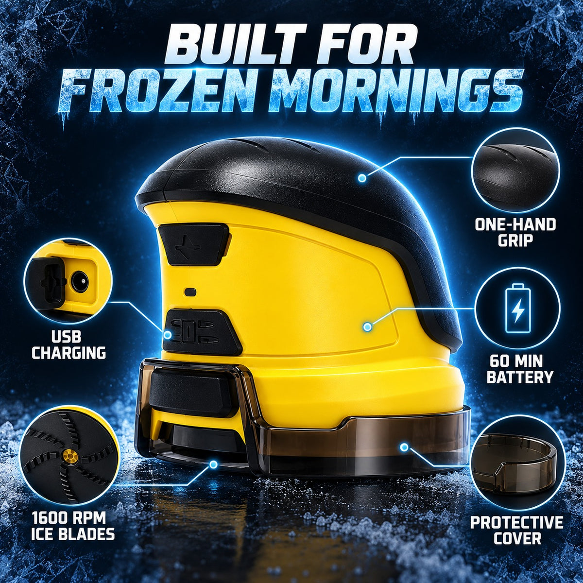 Electric Ice Scrapers for Car Wind Shield