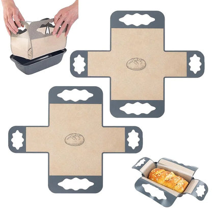 🥐Cross‑Shape Food‑Safe Baking Liner, Simple Clean‑Up Alternative To Disposable Parchment Paper