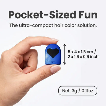 🌈 Washable Hair Chalk Set – Instant Temporary Hair Color for Parties & Festivals