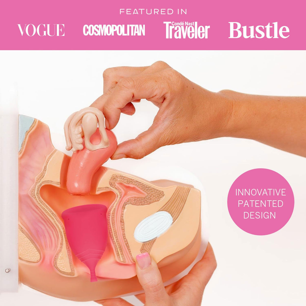 🌸 Cup + Applicator Combo – Free Shipping
