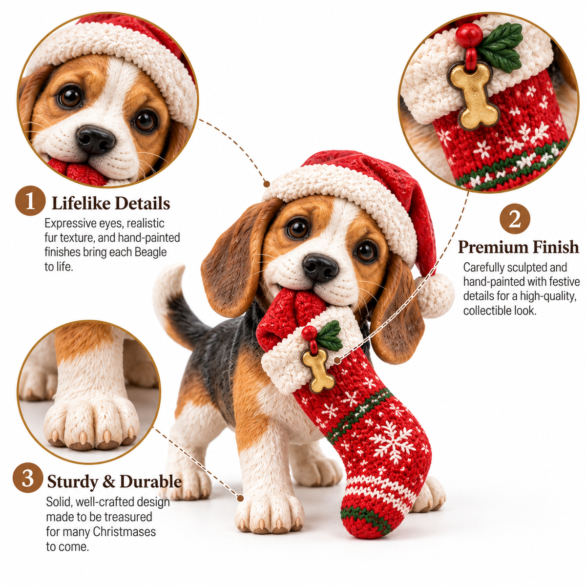 🔥 FINAL DAY – 50% OFF! 🔥24 Days of Beagle Mischief – Born to Hunt, Ready to Ruin Christmas!