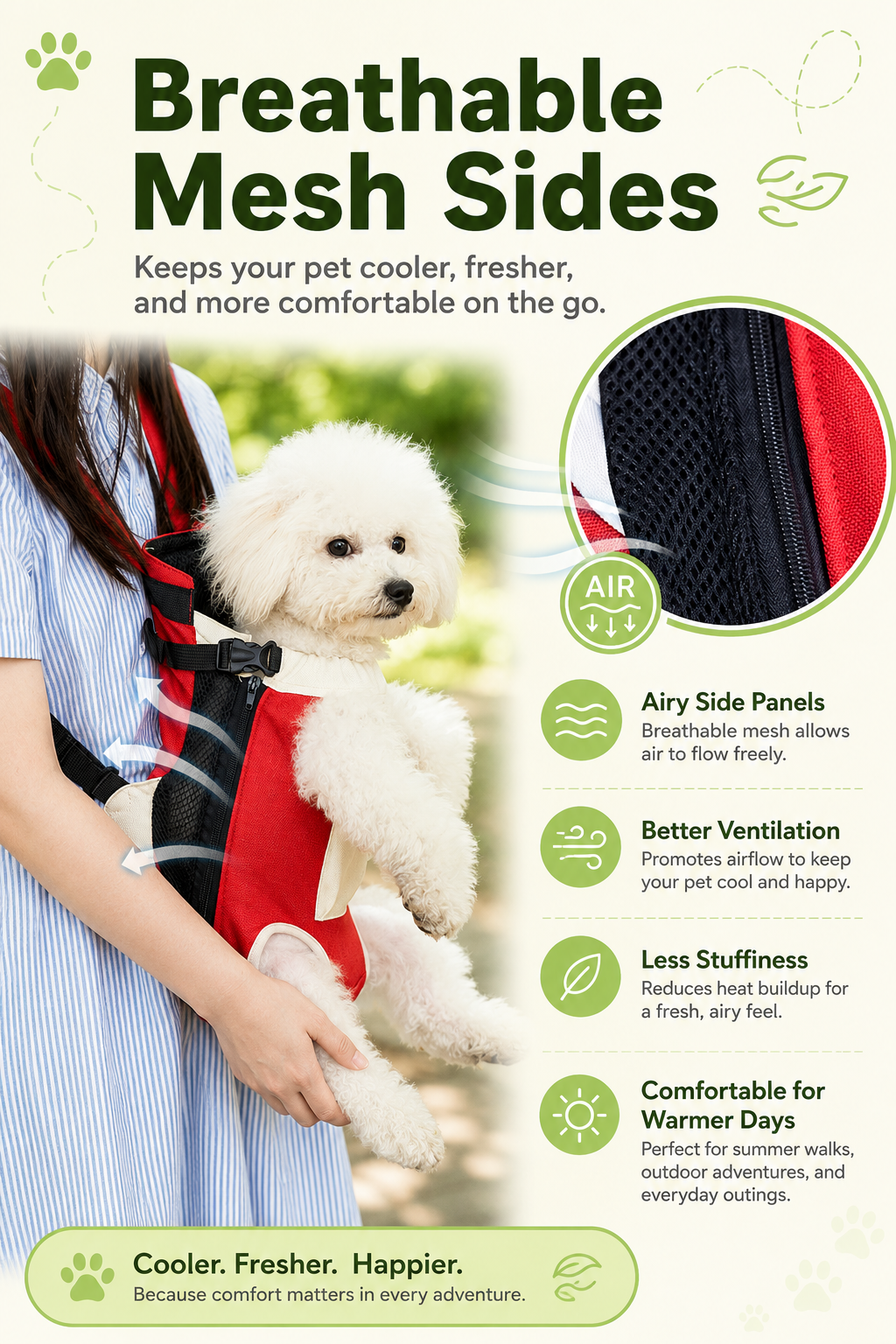 🔥Hands Free Pet Carrier Backpack for Easy Walks and Travel