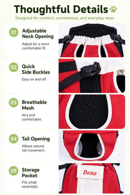 🔥Hands Free Pet Carrier Backpack for Easy Walks and Travel