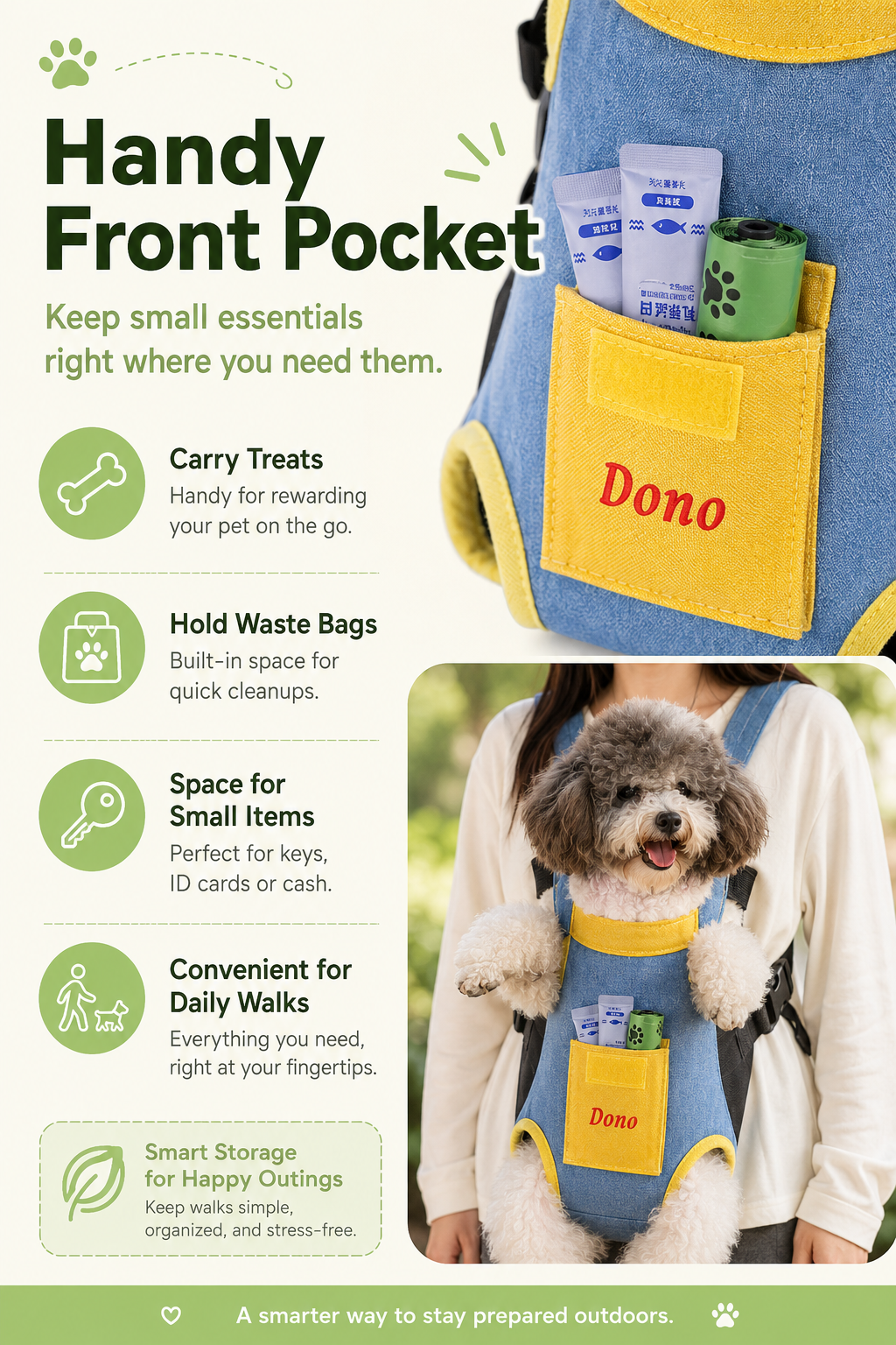 🔥Hands Free Pet Carrier Backpack for Easy Walks and Travel