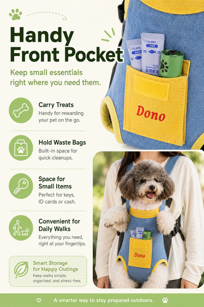 🔥Hands Free Pet Carrier Backpack for Easy Walks and Travel