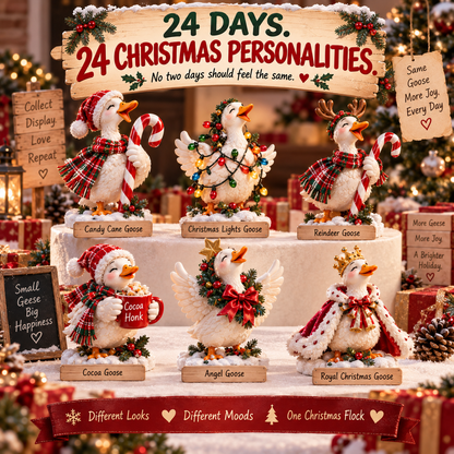 🪿 24 Days of Christmas Goose – Meet a New Holiday Personality Every Day 🎄