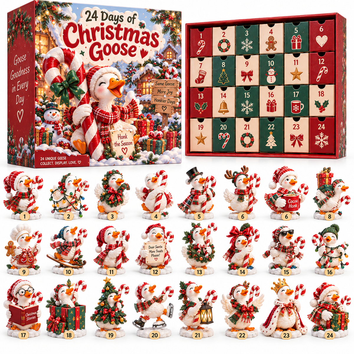 🪿 24 Days of Christmas Goose – Meet a New Holiday Personality Every Day 🎄