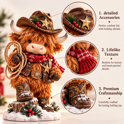 🤠🐮 MOO-RY CHRISTMAS! — 24 Days of Cowboy Highland Cow Surprises 🎄