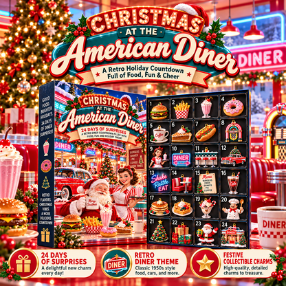🍩 1950s American Diner Christmas