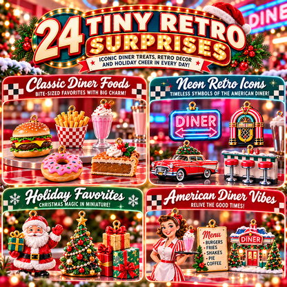 🍩 1950s American Diner Christmas