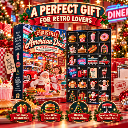 🍩 1950s American Diner Christmas