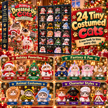 🐱24 Days of Dressed-Up Cats🎀