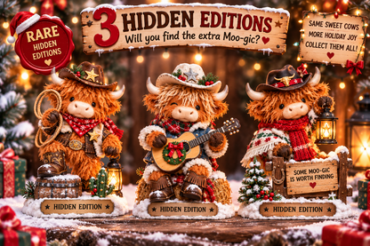 🤠🐮 MOO-RY CHRISTMAS! — 24 Days of Cowboy Highland Cow Surprises 🎄