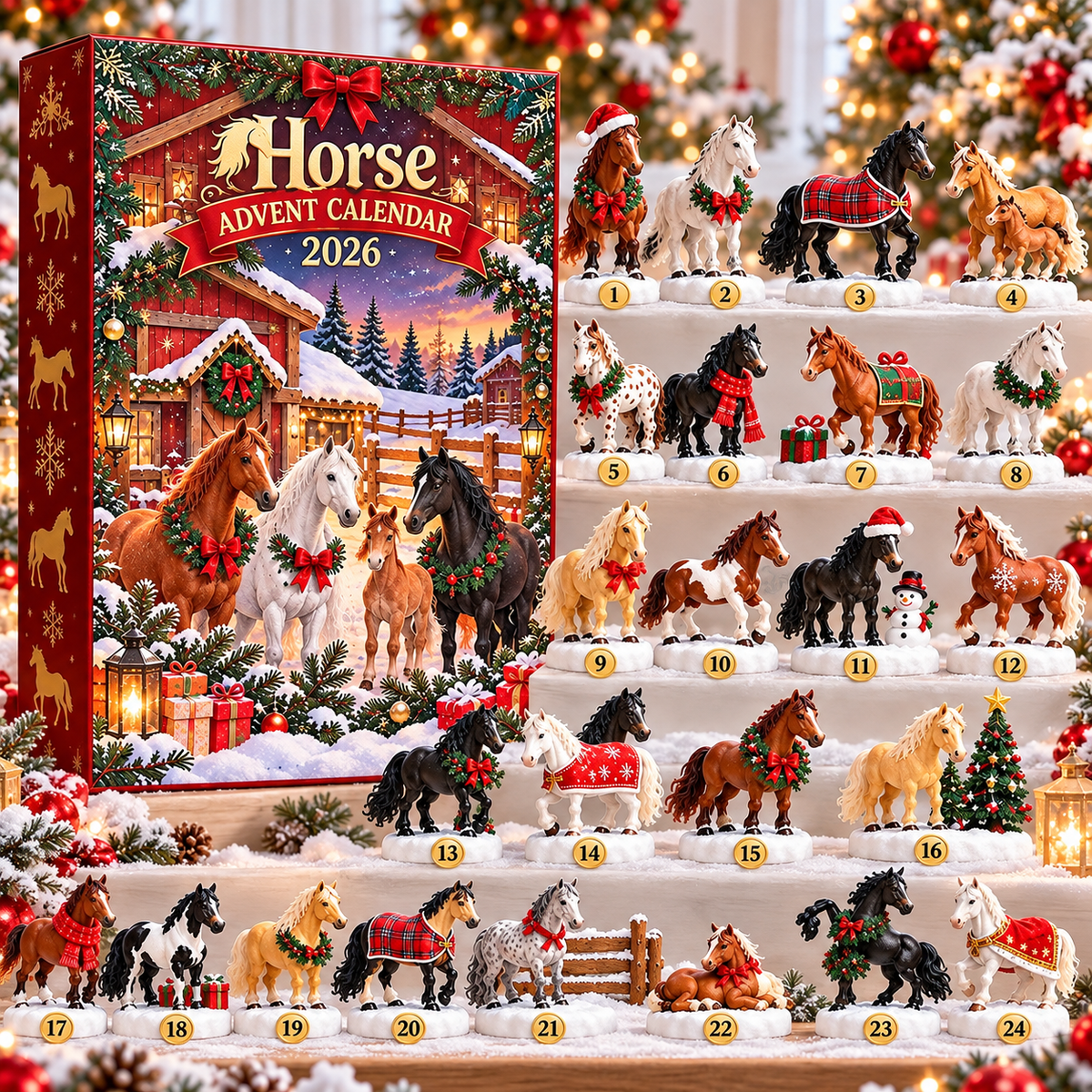 🐴 Horse Advent Calendar 2026 – 24 Days of Festive Horse Surprises 🎄
