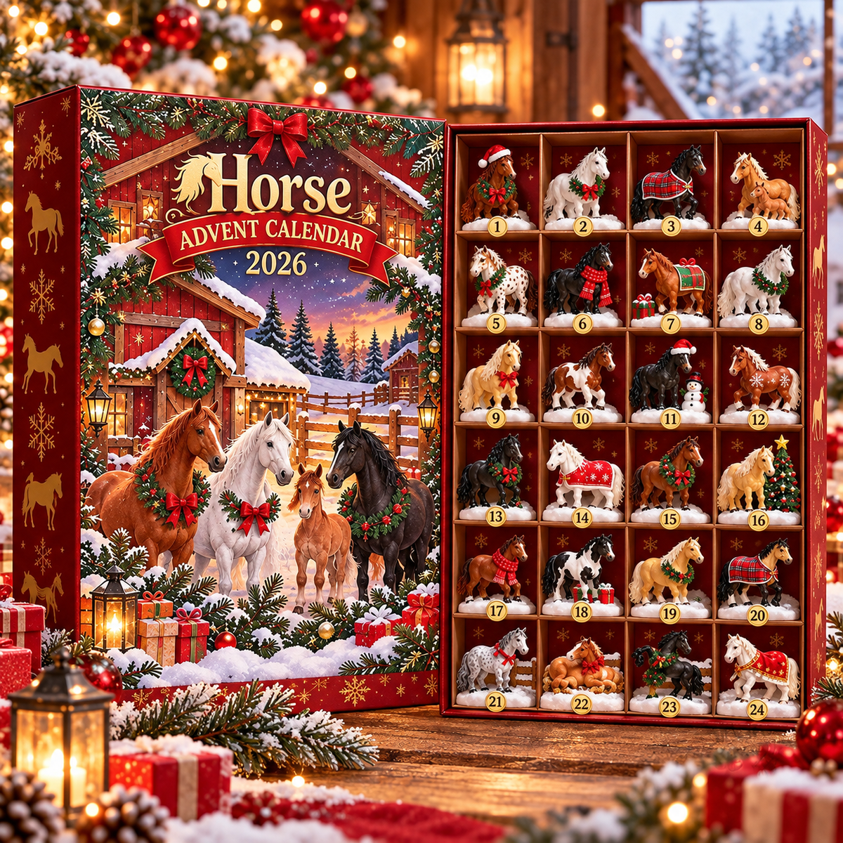 🐴 Horse Advent Calendar 2026 – 24 Days of Festive Horse Surprises 🎄
