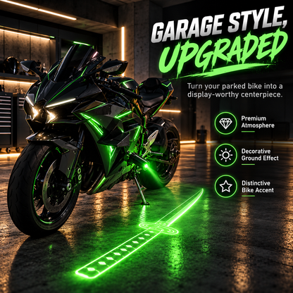 🏍️Patriotic Eagle Motorcycle Ground Projection Lamp 🇺🇸