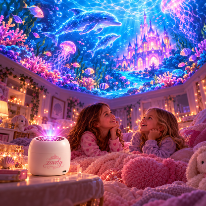 🏰 Fairytale Room Projector for Kids – Castles, Fairies & Magical Bedtime Scenes