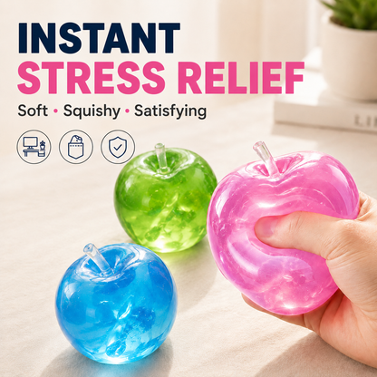 All-natural and safe for babies🍎 Viral Apple Squishy Set – Soft, Cute & Addictively Satisfying ✨
