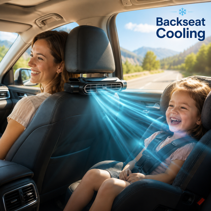 ☀️SUMMER SALE 48% OFF❄️💨 Powerful Airflow Car Seat Fan