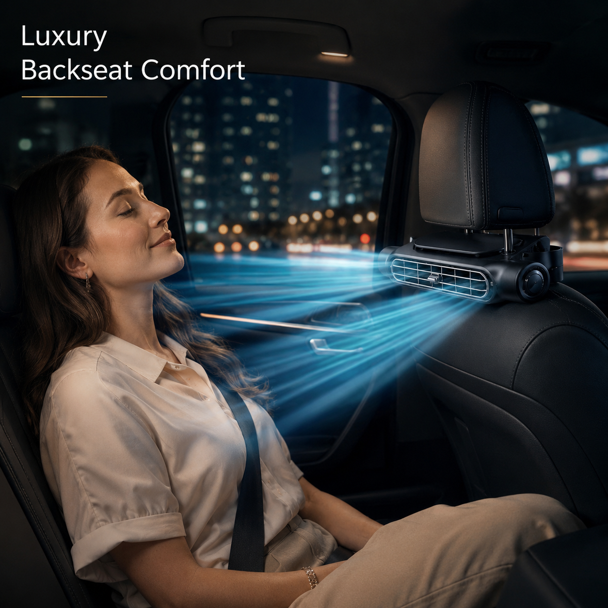 ☀️SUMMER SALE 48% OFF❄️💨 Powerful Airflow Car Seat Fan