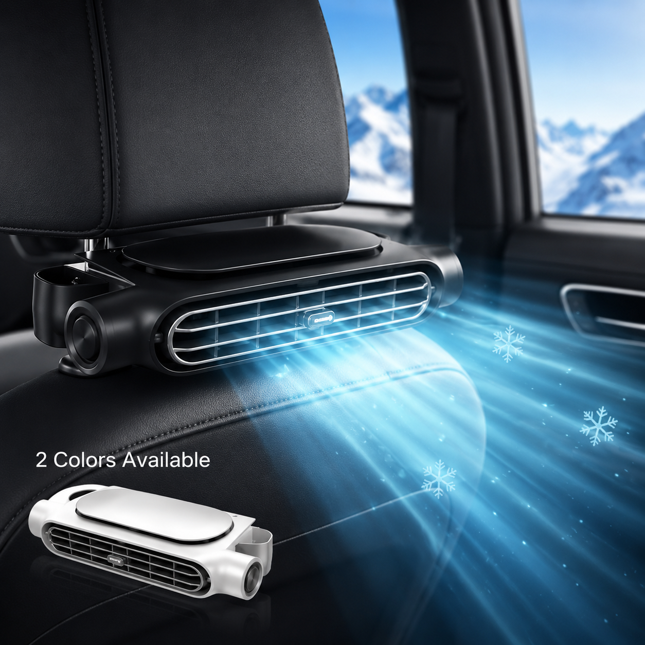 ☀️SUMMER SALE 48% OFF❄️💨 Powerful Airflow Car Seat Fan