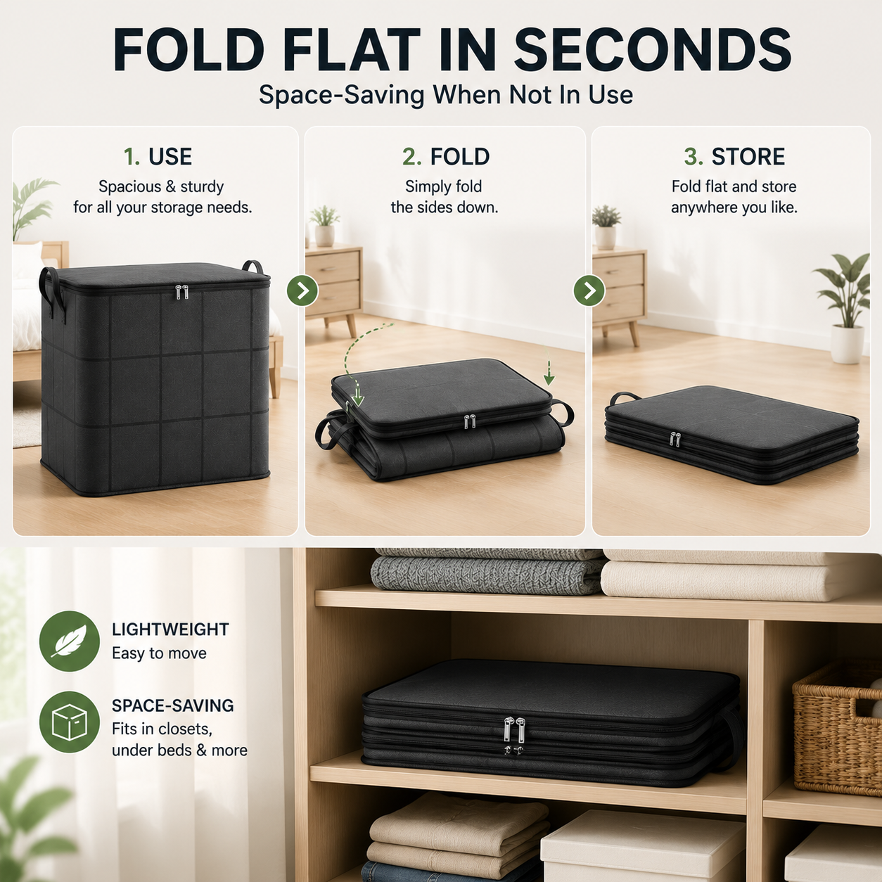 🔥 Hot sell! 🏠 XXL 210L Storage Bag