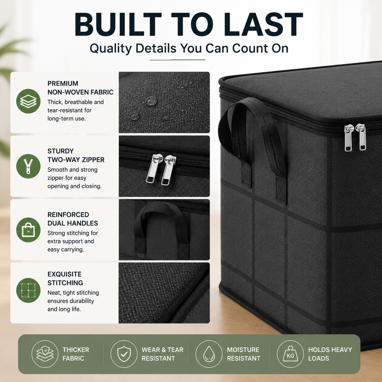 🔥 Hot sell! 🏠 XXL 210L Storage Bag