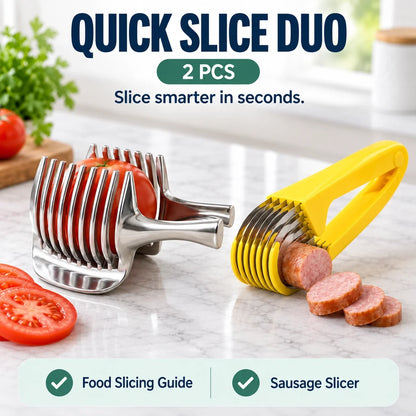 4-in-1 Kitchen Prep Tool Set | Slice, Shred & Shape